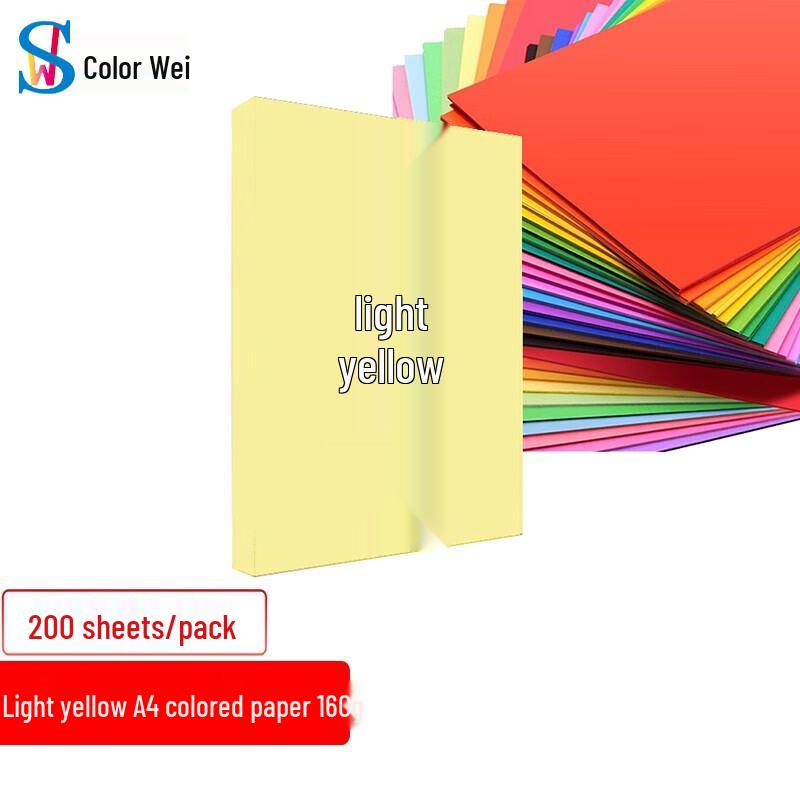 Sewe A4 160gsm Colored Art & Craft Cardstock