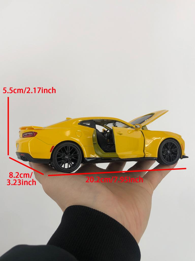 Maisto 1:24 2017 Chevrolet Camaro ZL1 car model, zinc alloy metal decoration, collectible gift car