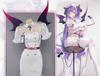 Lavender Keqing Nurse Cosplay PU Size Perfect for Halloween and Christmas Costume, Sexy, Leather, Charming, Devilish, LL,