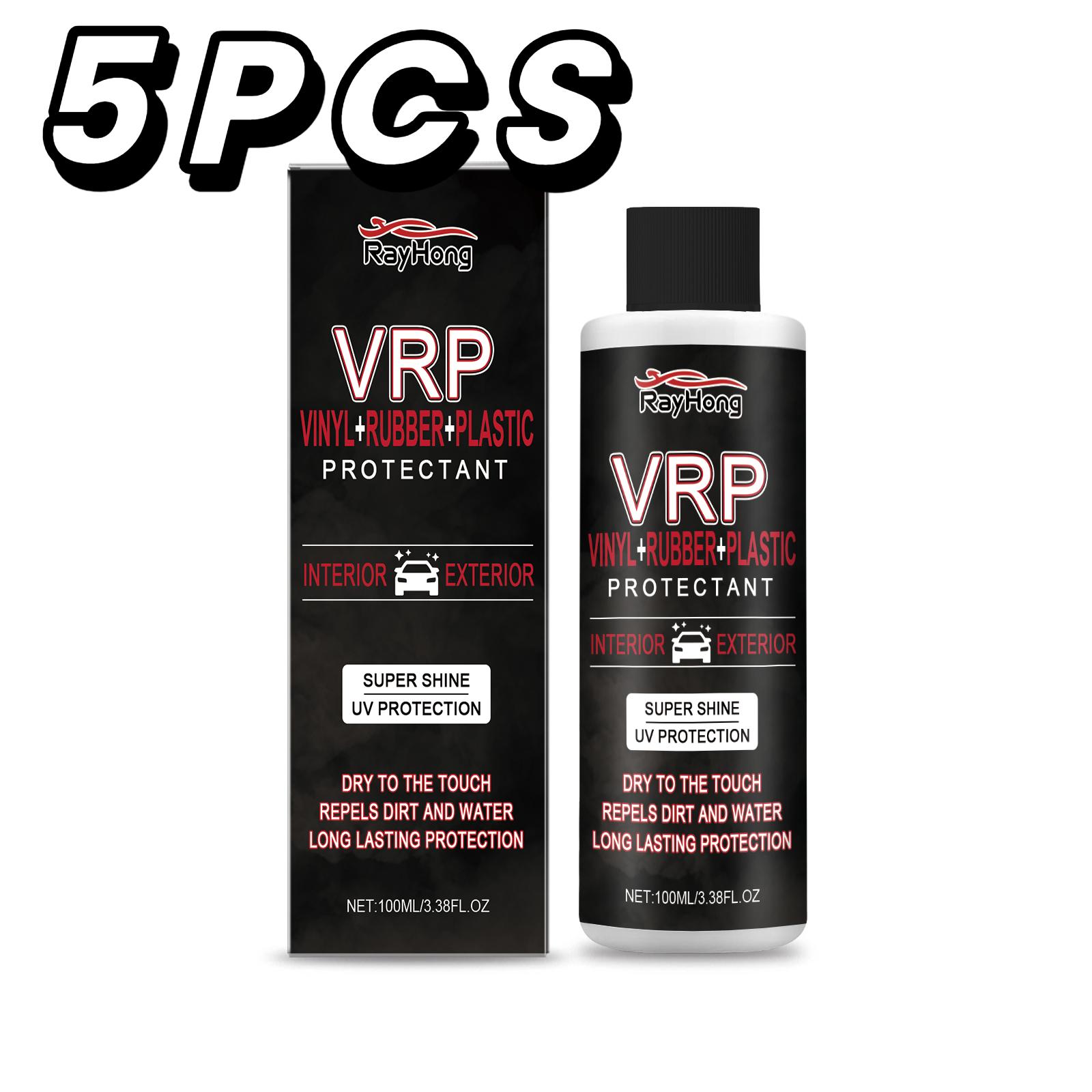

VRP Vinyl Rubber Plastic Refurbishment Agent Long Lasting Non-Greasy Super Shine Dressing for Tires Trim Back To Shiny Car Care