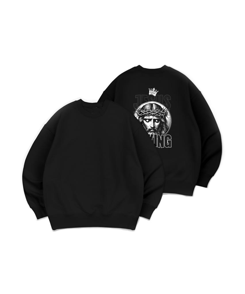 MADEHANMUT Jesus Is King Sweatshirt