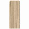 Wall Mounted Cabinet in Sonoma Oak Finish 30 x 29.5 x 80 cm Particleboard