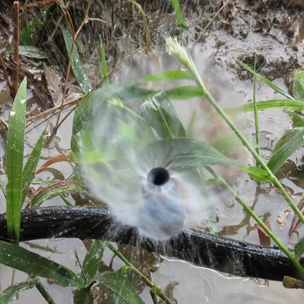 50 STÜCKE Neue 360 Grad Wassertropfer Kopf Gartenbewässerung Einstellbare Bewässerungstropfer Bewässerung Einstellbare Sprinkler