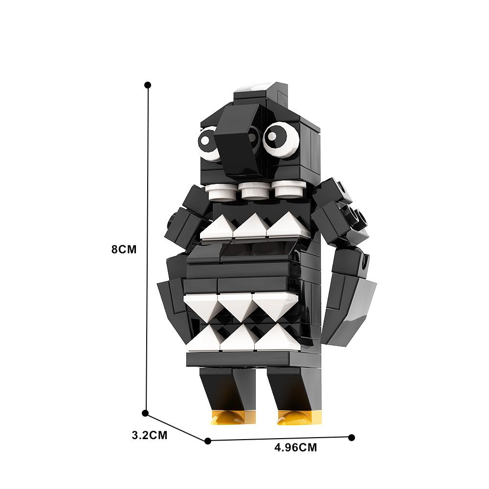 Garten Of Banban Bricks Game Green Monster Jumbo Josh Opila Bird MOC Model Building Blocks Children's Educationa Fans Kids