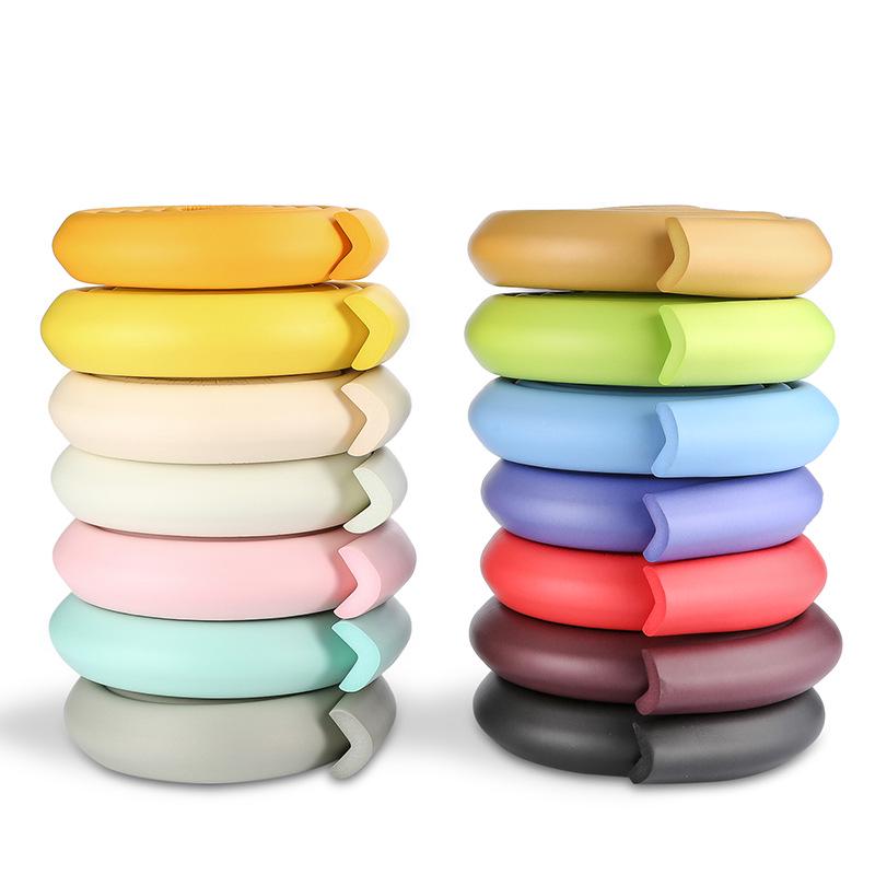2m L-Shaped Thickened Baby Safety Strip with Glossy Finish + Free 2.5cm Adhesive