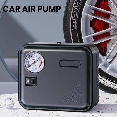 120W přenosná elektrická vzduchová pumpa do auta Mini hustilka pneumatik 12V přenosný vzduchový kompresor Automobilové motocykly Tlakoměrná pumpa