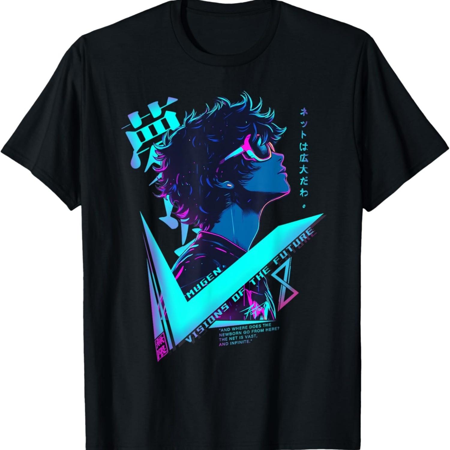 Mugen japanese aesthetic in Tokyo retro cyberpunk vaporwave T-Shirt S