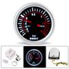 Turbo Pressure Gauge Turbo Boost Meter Universal 2" 52mm White LED Backlight Smoke Lens 12V -1~0~2Bar Car Modification
