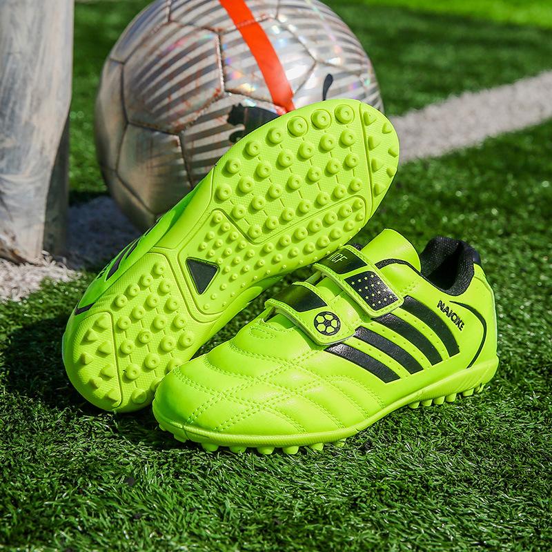 

New Rotary Press Button Children s Football Shoes Students Professional Training Shoes TF Broken Nails Students 31