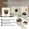 Empstorm 04E Portable Coffee Machine 20 Bar Semi-Automatic Espresso Machine Home Office Coffee Machines with Visible Water Tank
