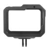 Aluminum Frame Cage GoPro HERO13 12 11 10 9 With Cold Shoe Mount LED Light Support Protective Border