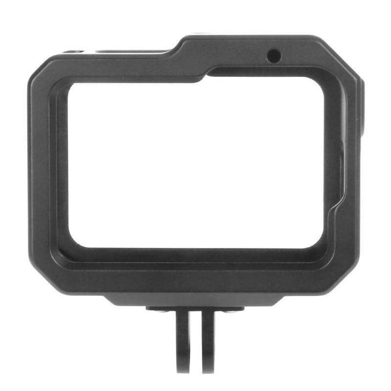 Aluminum Frame Cage GoPro HERO13 12 11 10 9 With Cold Shoe Mount LED Light Support Protective Border