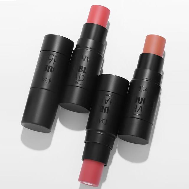 HANDAIYAN - 2 In 1 Blush & Highlight Stick - 6 Colors 06 Pink Ice - 8g