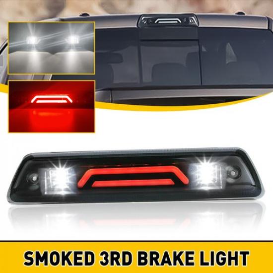 For 2009-14 Ford F-150 Smoked Len LED 3RD Third Tail Brake Cargo Light Lamp