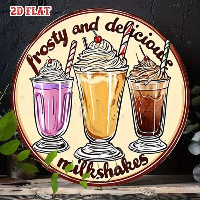 

Vintage Tin Sign Retro Metal Plate Poster Wall Art Decor For Kitchen Restaurant Cafe Bar