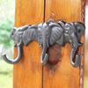 Originality Key Hook Stereoscopic Wall Hanging Elephant Decorative Hook Hanging Clothes Hooks On Hats Home Storage