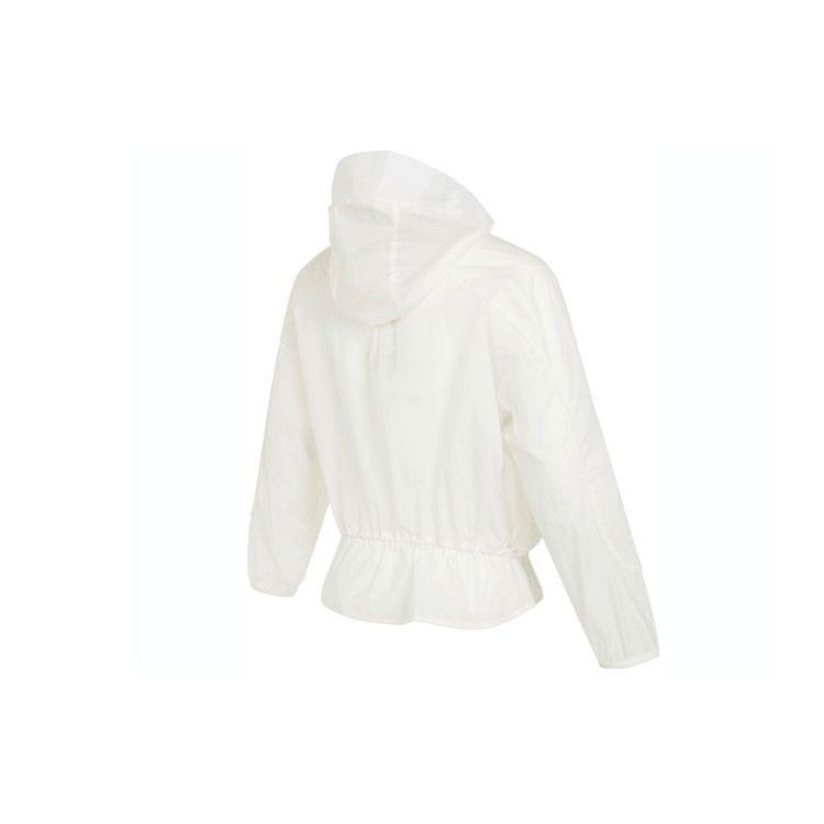 Adidas Lightweight Sports Casual Hooded Jacket Women Outerwear Pink White HY2825