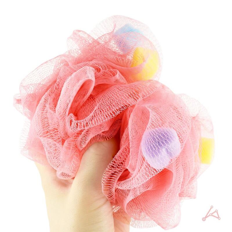 Two-tone shower ball (random color) 1 piece