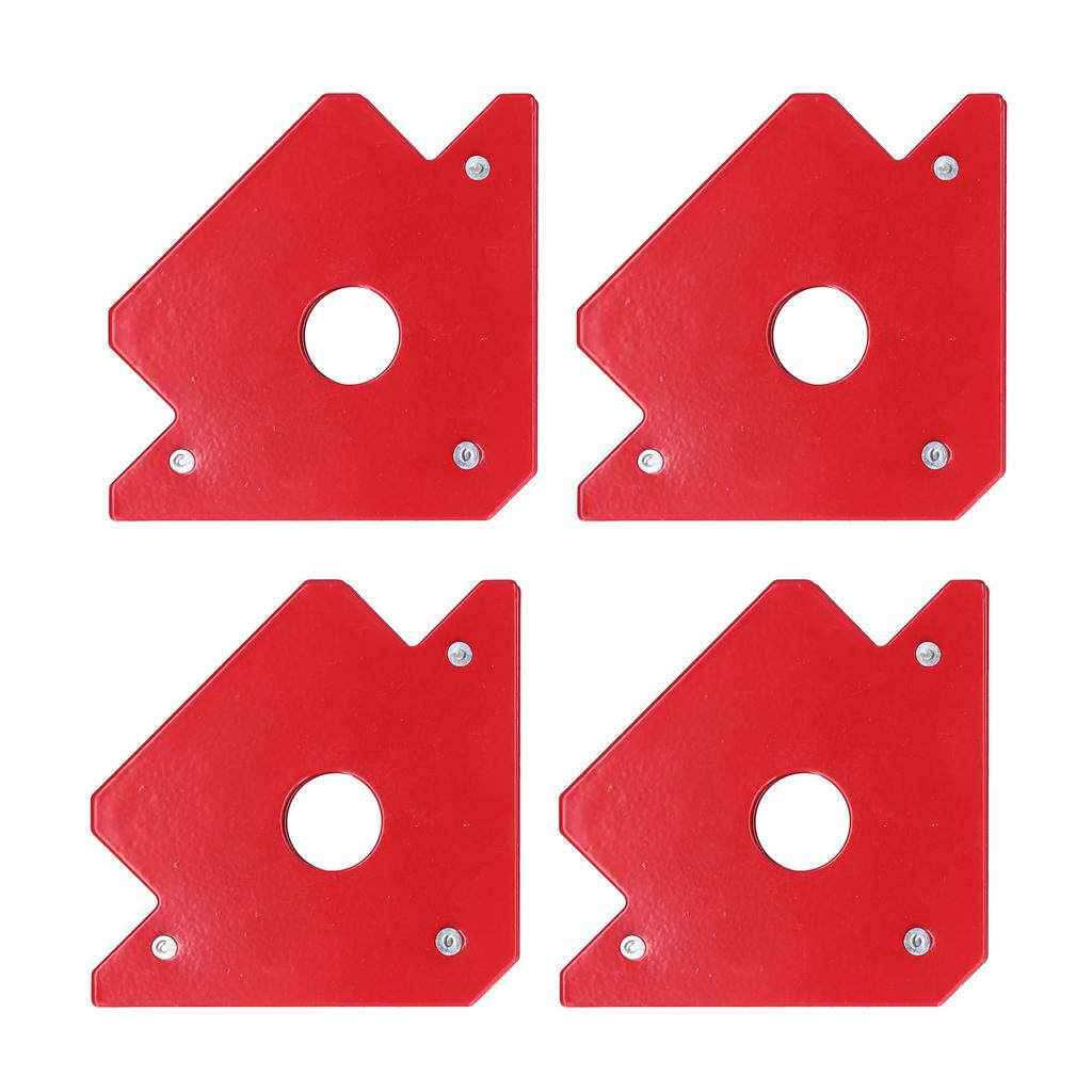 4 Stück 25lb Magnetischer Schweißpositionierer Edelstahl 45 Grad  90 Grad  135 Grad  180 Grad  Mehrwinkel