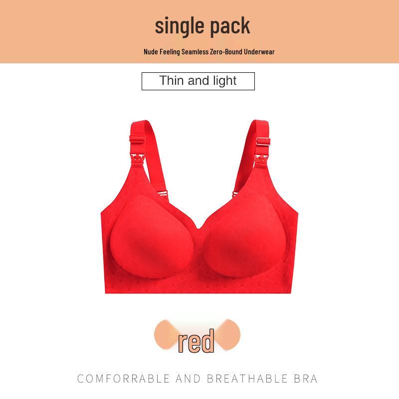 Seamless Plus Size Sports Bra: Bust Minimizer & Anti-Sagging Support for Maternity and Full Figures