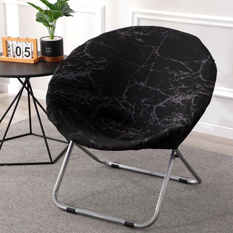 Moon Chair Dust Cover Removable Washable High Stretch Sun Chair Cover Seat Protector Anti-Dirty Elastic Slipcovers (NO Chair)