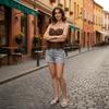 Back Tie Slimming Tube Top Irregular Hem Lace Corset Close Fit Women Underwear  Women’s Wear