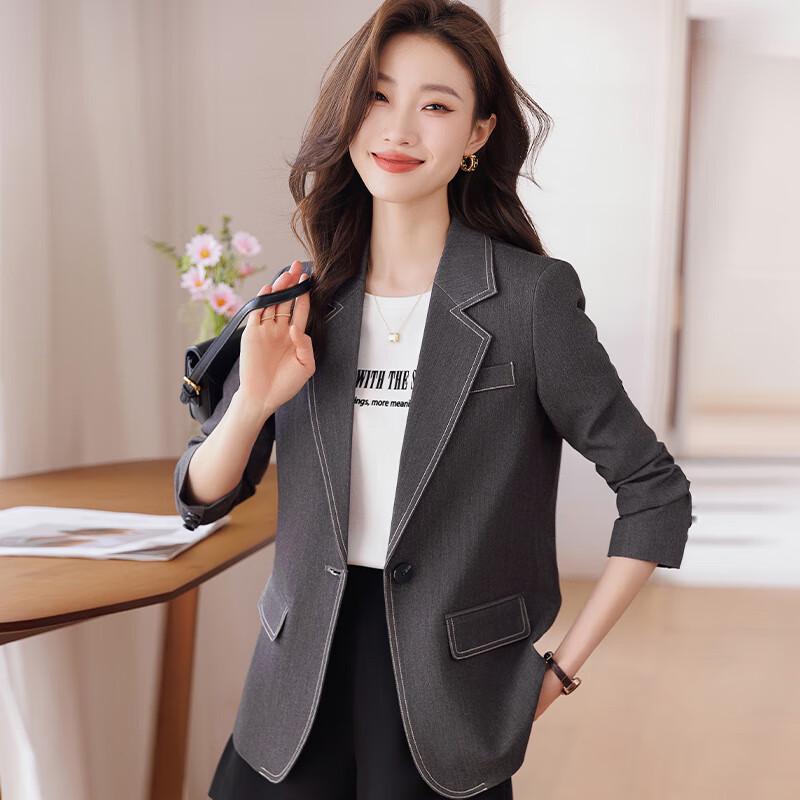 

Женский блейзер в британском стиле Troyman L