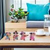 4Pcs music pigs Pig Statue Desktop Pig Sculpture Exquisite Pig Ornaments  Home