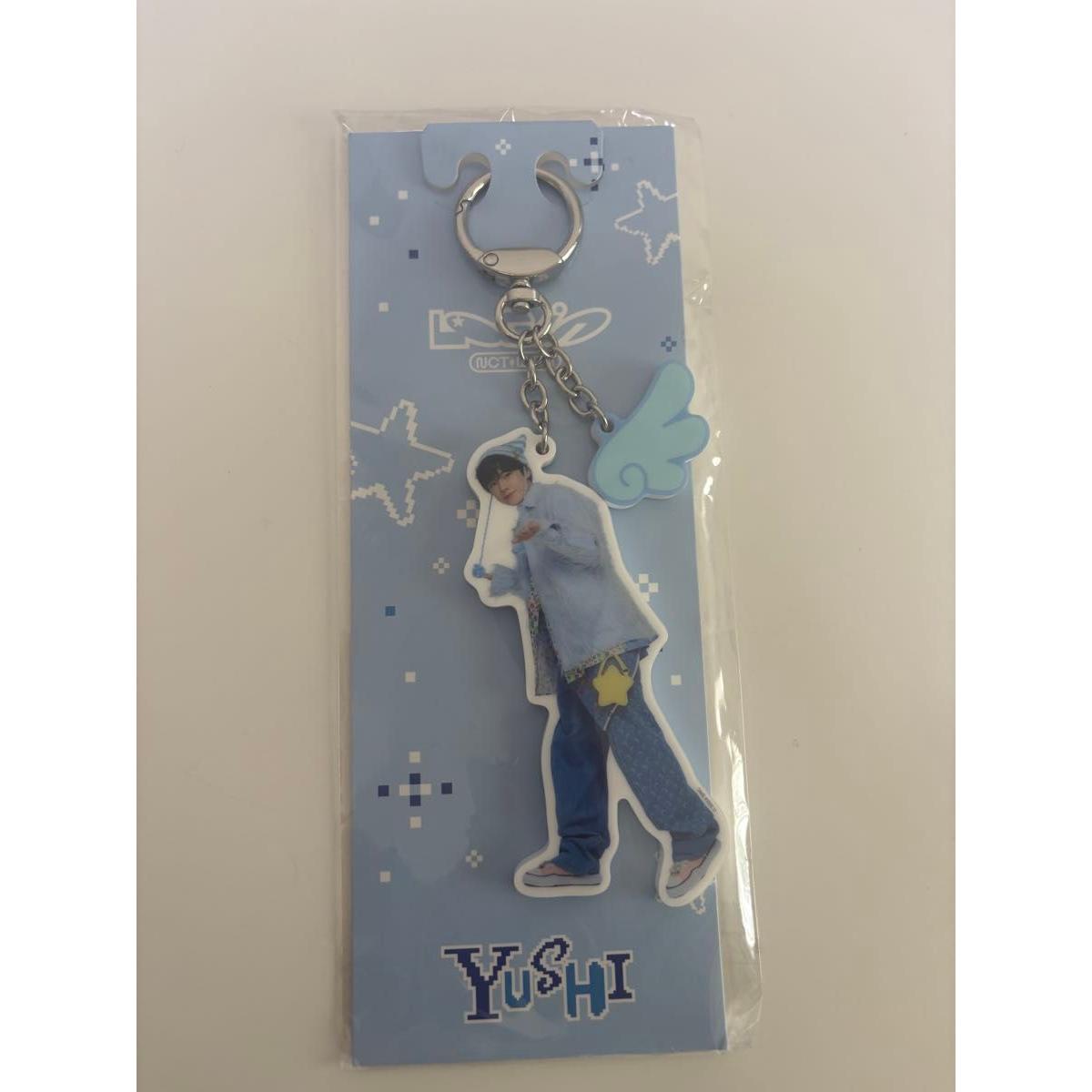 Used nctwish acrylic keychain Yuushi LOG in