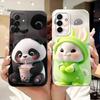 For Samsung Galaxy A36 5G Case A16 A26 A56 Cute Panda Cartoon Cover Soft TPU Phone Case For Samsung A16 A 26 36 Galaxy A56 Shell