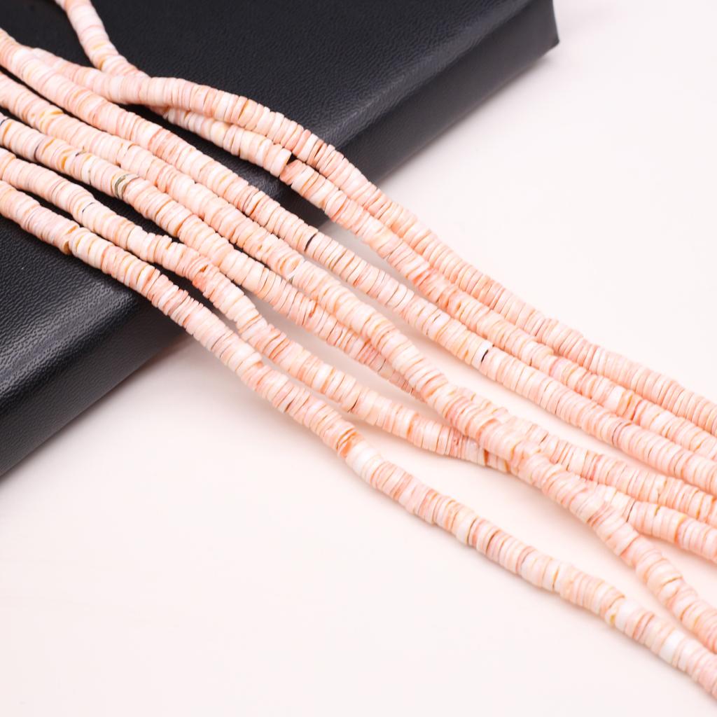 Shell Spacer Beads Natural Freshwater Shell Isolation Beads 6mm For Jewelry Making DIY Necklace Bracelet Earrings Accessory