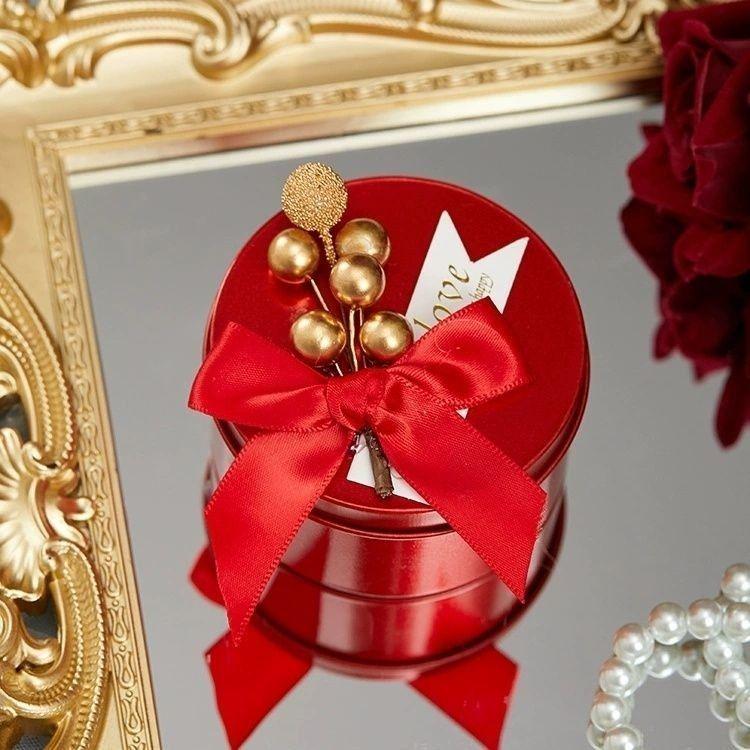 Set of 10 Creative Wedding Candy Tin Boxes - 2025 New Style, Iron, Free Shipping