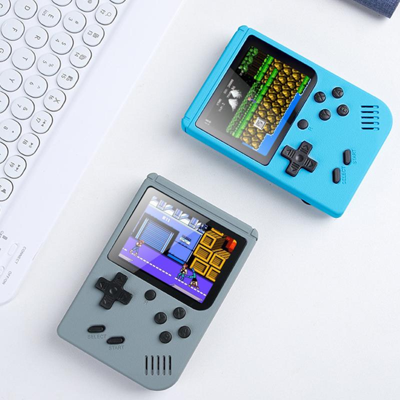 400-In-1 Macaron Dual-Player Handheld Game Console - Perfect Gift Mini Handheld Game Portable Classic Retro Games Arcad