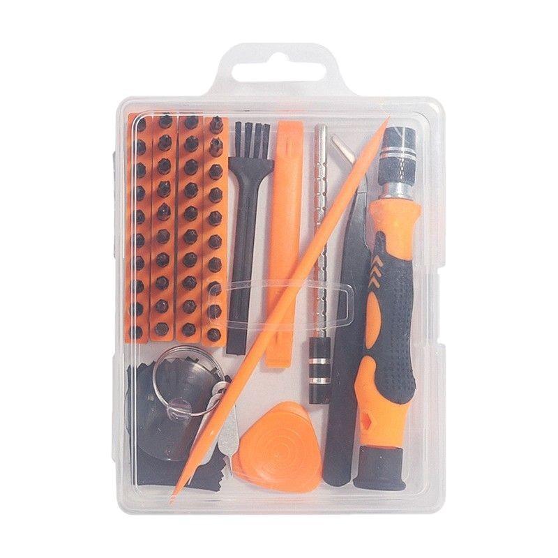 Multi Precision Screwdriver Repair Kit Magnetic Screw Bits Anti Static Tweezers Pry Tools For Cell Phone PC Watch Game Console Maintenance