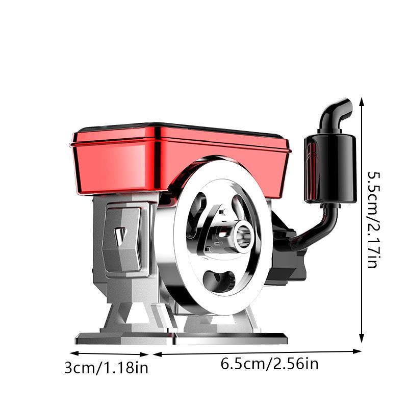 Car Oil Diffusers Solar Powered Rotating Car Perfume Diffuser Simulated Tractor Engine Car Perfume Diffuser Car Aromatherapy