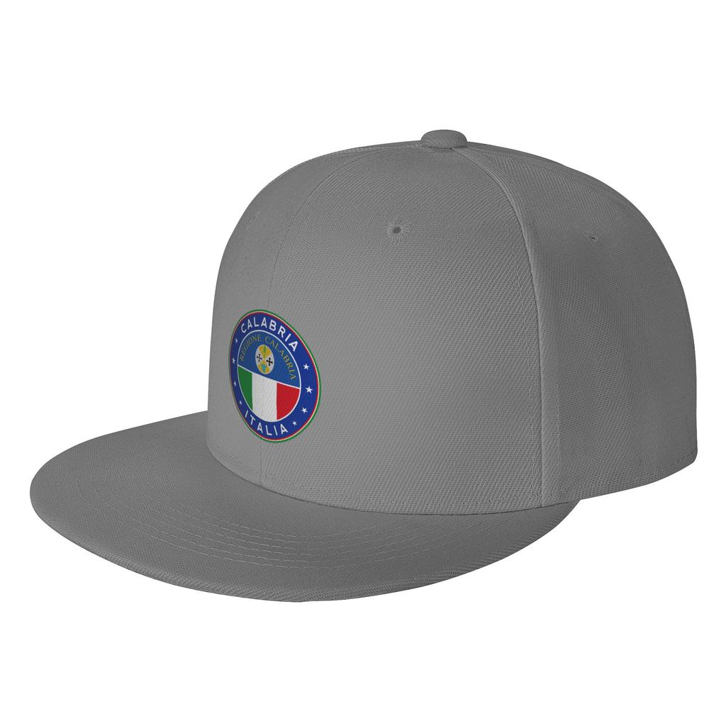 Fashion Calabria Italy Flat Brim Sun Hat Trendy Matching Sports Visors