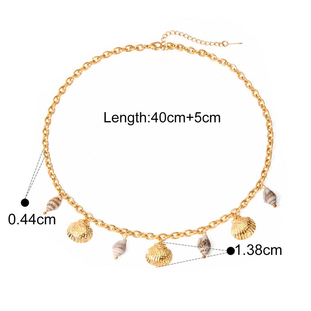 Yori Minimalist Stainless Steel Pearl Conch Shell Starfish Drop Bracelet for Women Rust Proof Distinctive Jewelry 2025