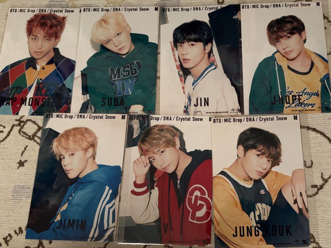 

[USED] BTS MIC Drop/DNA/Crystal Snow Photo