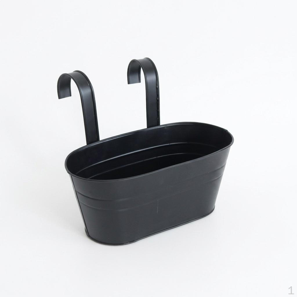 Plant Pots for Garden Decor and Flower Pots, Hanging Wall Planter with Fence Planters,