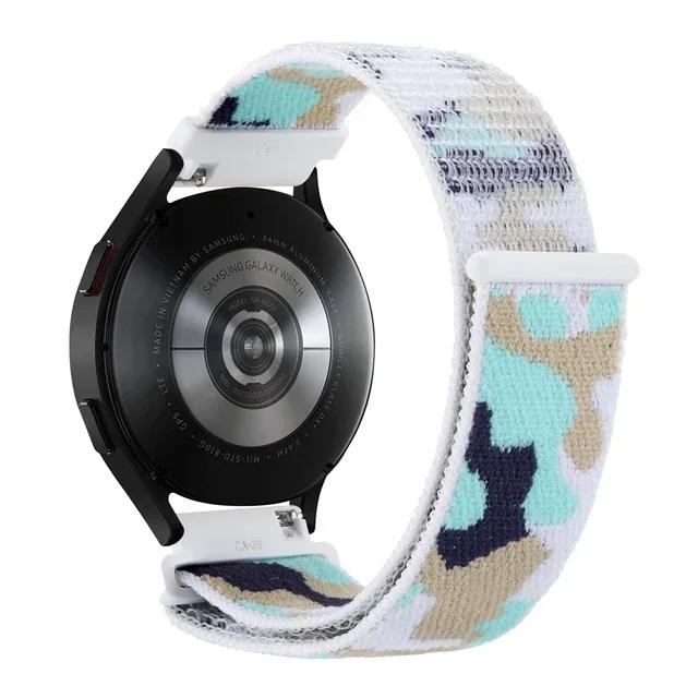 20mm 22mm Nylon Strap For Garmin Forerunner 55 165 265 255 Replacement wristband for Gramin Active 5/Vivomove Trend/Vivoactive 5