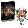 Kleine Partikel Baustein Spielzeug Bouquet Montage Spielzeug