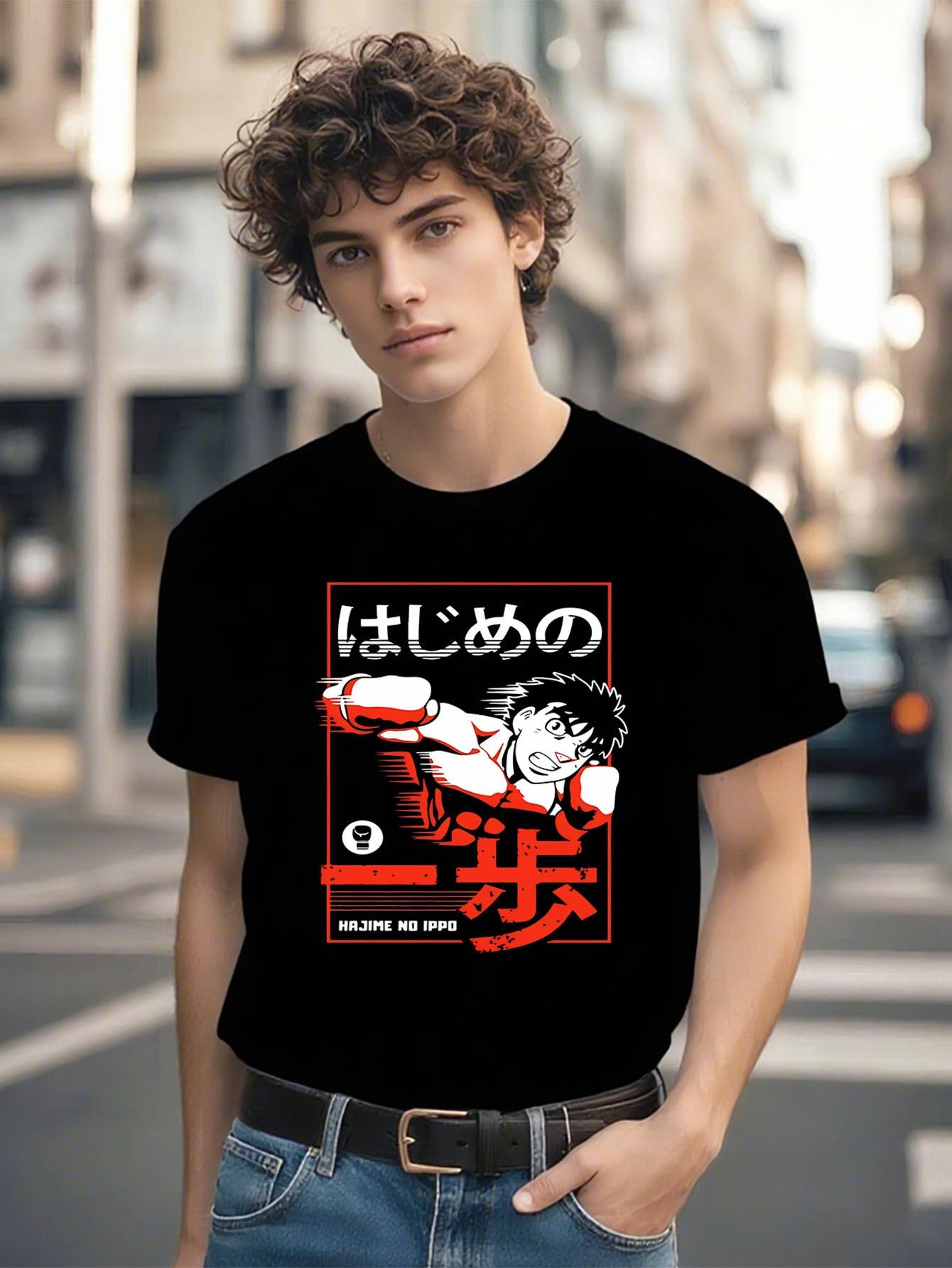 Anime Graphic Tshirt Graphic Tshirt - Japanese Manga Tee ... S