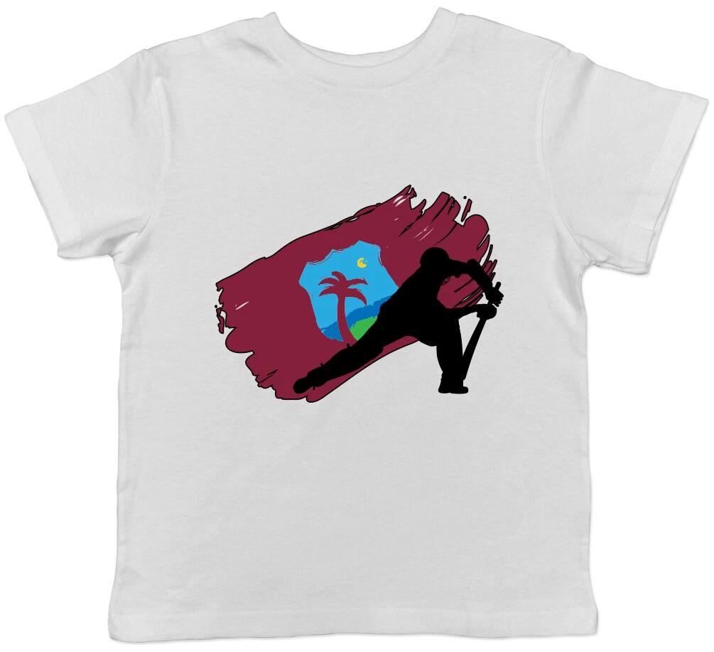 West Indies Cricket Boys Girls Kids Childrens T-Shirt Tee 160