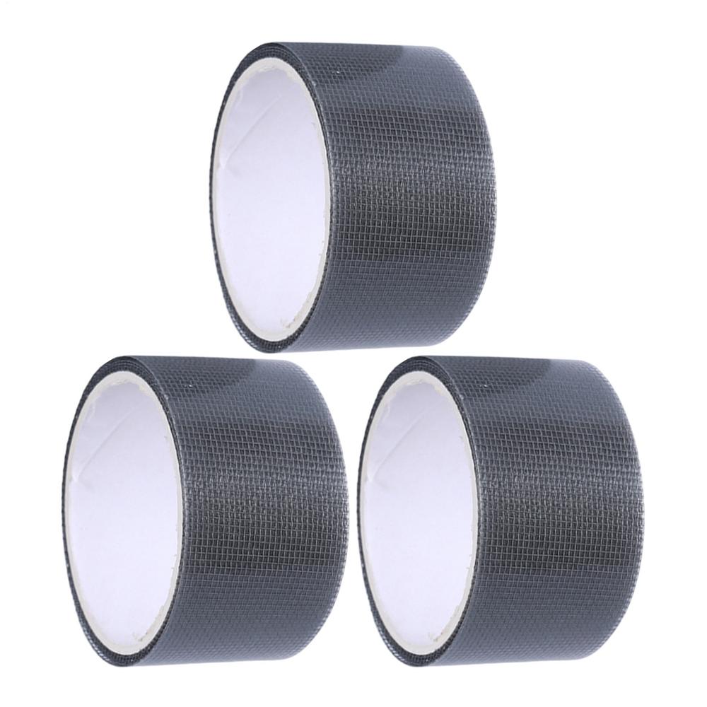 Screen Tape Mesh Repair 3 Rolls 1.97in X 6.56ft Self-Adhesive Waterproof Screen Patch Repair Kit For Patio Balcony Door Net серый