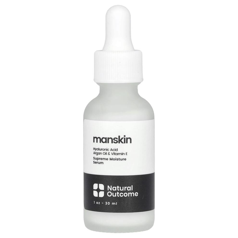 Natural Outcome, Männerhaut, Supreme Feuchtigkeitsserum, Duftstofffrei, 1 oz (30 ml)