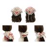 Girl Lace Bandana Hair Tie Headscarf Creative Bandana Hair Scarf Headwear Gifts Cottagecore Strawberries Head Wrap