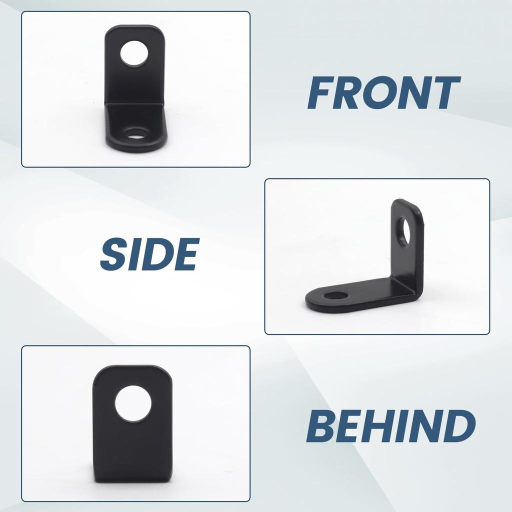 Suport Lampă de Ceață Biqing, Universal pentru Motociclete, Motocicletă în Formă de L cu Unghi Reglabil, Semnalizator în Formă de L