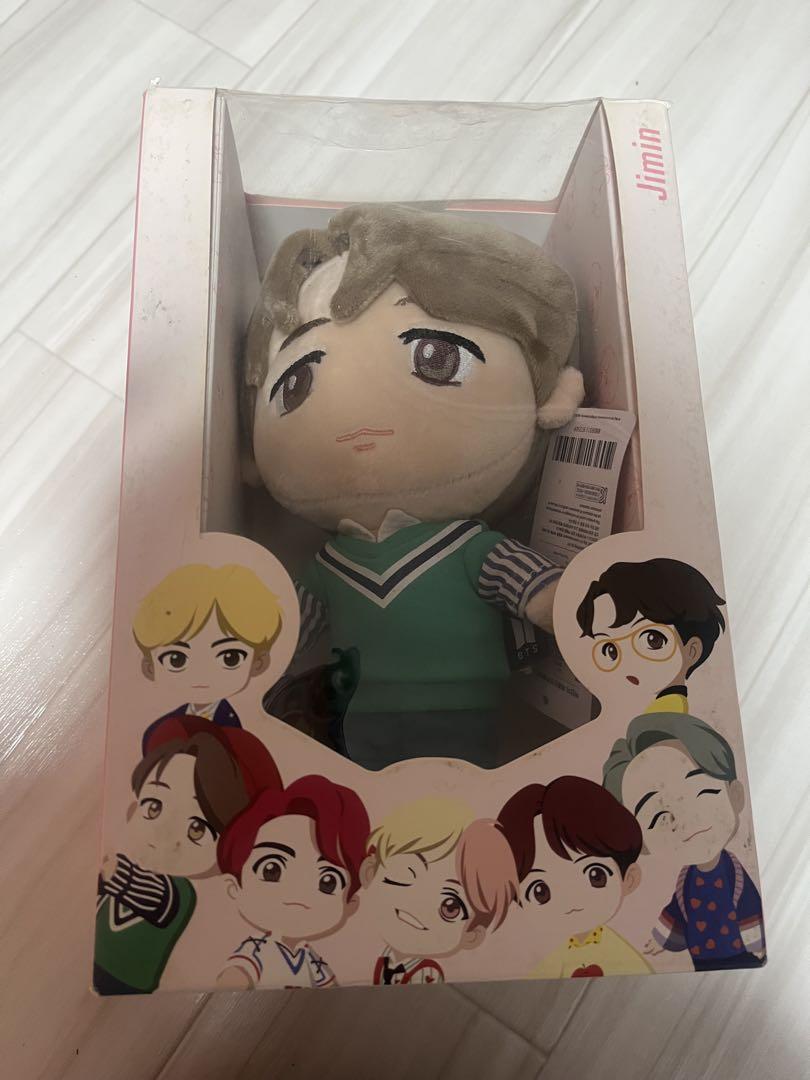 

[Б/У] Плюшевая игрушка BTS Jimin, прибл.. 30см, в коробке