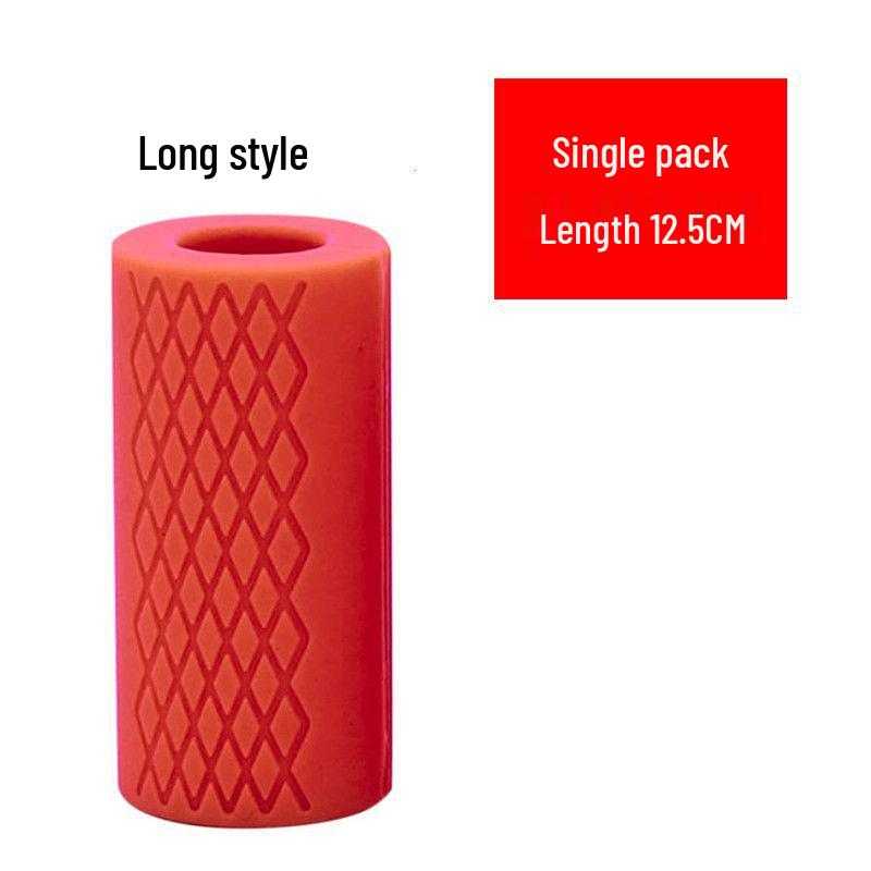 Silicone Dumbbell Thick Grip Handle Cover for Gym Equipment