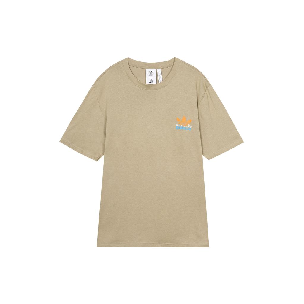 Palace x adidas Nature Tee Blanch Cargo Unisex Tops Tan HM9198